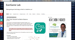 Desktop Screenshot of exergamelab.org